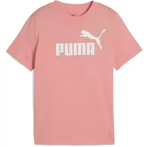 Puma ESSENTIALS NO. 1 LOGO TEE G Dívčí triko, lososová, velikost