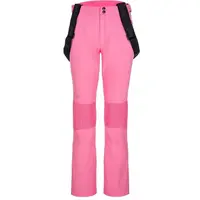 KILPI DIONE Dámské softshellové lyžařské kalhoty, růžová, velikost