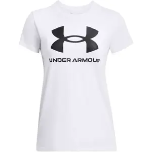 Under Armour LIVE SPORTSTYLE GRAPHIC Dámské triko, bílá, velikost S