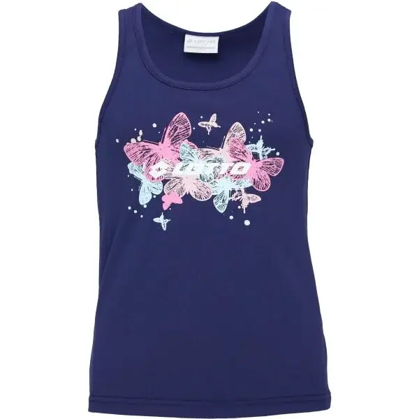 Lotto MEADIE Dívčí tílko, tmavě modrá, velikost 128-134