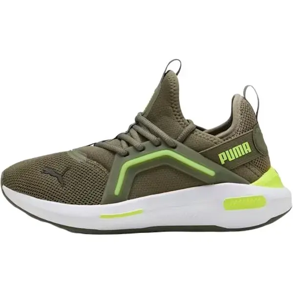 Puma SOFTRIDE ENZO 5 Pánská volnočasová obuv, khaki, velikost 40