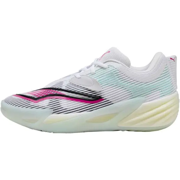 Puma ALL-PRO NITRO 2 Pánská basketbalová obuv, bílá, velikost 47