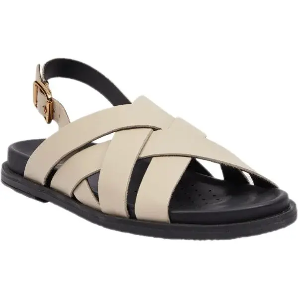 Geox D ADELASH Dámské sandály, béžová, velikost