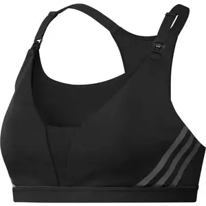adidas POWERIMPACT LUXE MEDIUM-SUPPORT MATERNITY Dámská sportovní podprsenka, černá, velikost S C-D