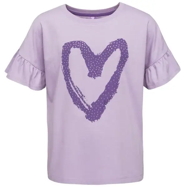 Lewro BABETTE Dívčí triko, fialová, velikost 152-158