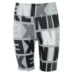 Nike DRI-FIT ONE Dívčí elastické šortky, šedá, velikost