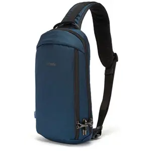 Pacsafe VIBE 325 ECONYL SLING PACK Bezpečnostní taška, tmavě modrá, velikost
