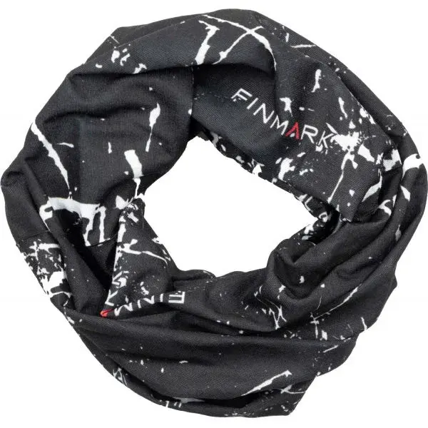 Finmark FS-107 Multifunkční šátek, černá, velikost UNI