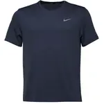 Nike DRI-FIT MILER Pánské tréninkové tričko, tmavě modrá, velikost XXL