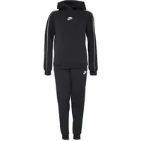 Nike K SPORTSWEAR CLUB FLC HDY TRACKSUIT Dětská tepláková souprava, černá, velikost
