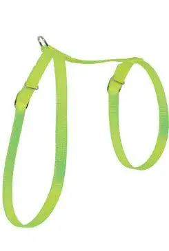 Postroj Kočka nylon 10mm zelený Zolux