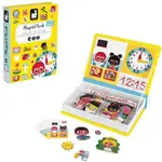 Janod Magnetibook Hodiny Magnetická kniha pre deti