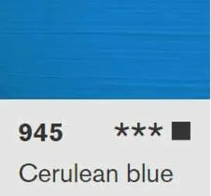 Akryl Lascaux Studio 85ml – 945 Cerulean blue