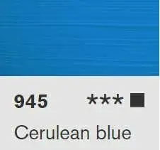 Akryl Lascaux Studio 85ml – 945 Cerulean blue