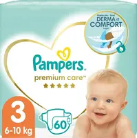 Pampers Premium Care velikost 3 Midi 60ks