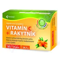 Vitamín C + Rakytník 30+10 tablet