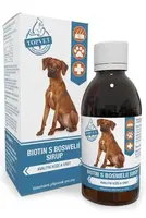 Biotin s boswelií sirup pro psy Topvet 200ml