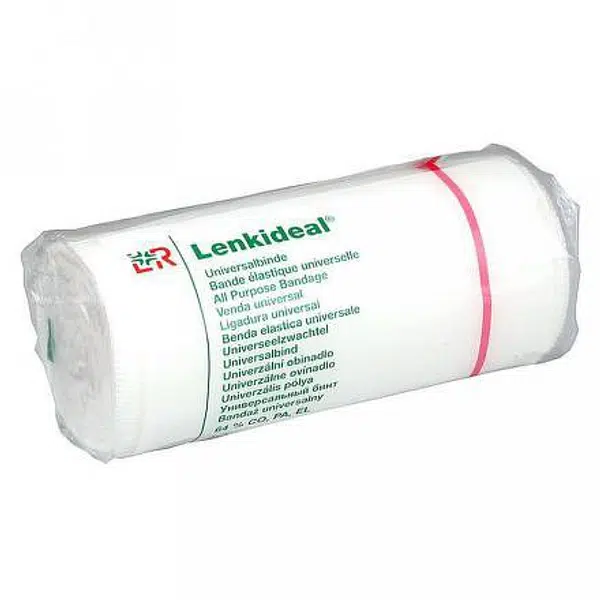 Obinadlo Elastické Lenkideal 10cmx5m,v nataženém stavu,krátký tah,1ks