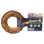 Pochúťka Ontario Protein hovädzie, žuvací bagel 8,9cm, Small