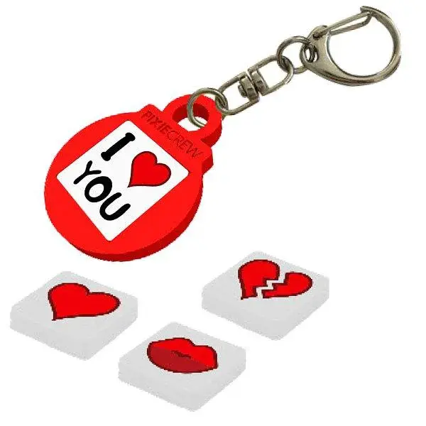 PIXIE CREW prívesok ČERVENÝ