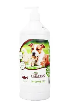 Natureca lososový olej 100% 1000ml