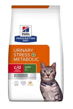 Hill S Prescription Diet C/D  Urinary Stress Metabolic pro kočky 1,5kg