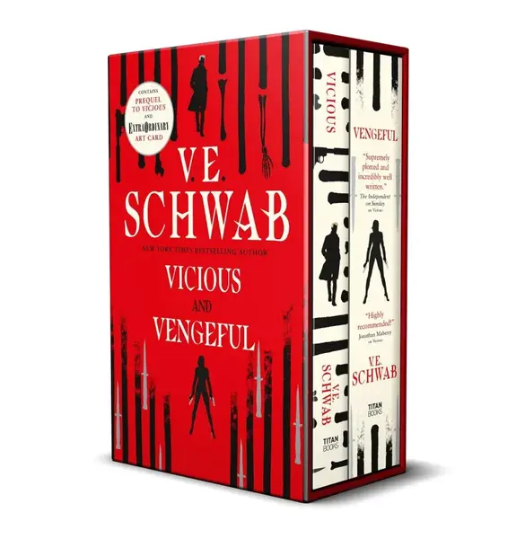 Vicious/Vengeful slipcase - Victoria E. Schwabová