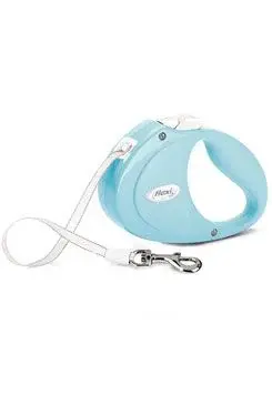 Vodítko Flexi Puppy pásek 2m/12kg světlemodrá