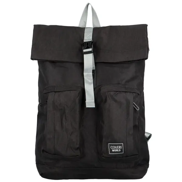 Moderní studentský batoh Jebediah, černá