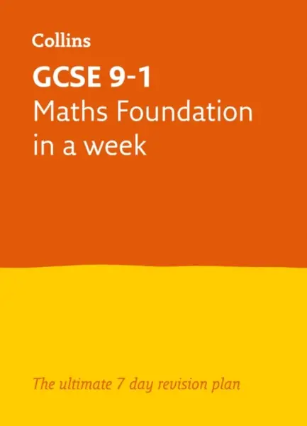 GCSE 9-1 Maths Foundation In A Week - Fiona Mapp