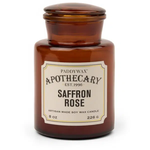 Paddywax Apothecary Saffron Rose vonná sviečka 226 g
