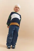 Dětský bavlněný svetr Liewood Orlane Stripe Knit Jumper