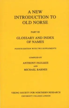 New Introduction to Old Norse