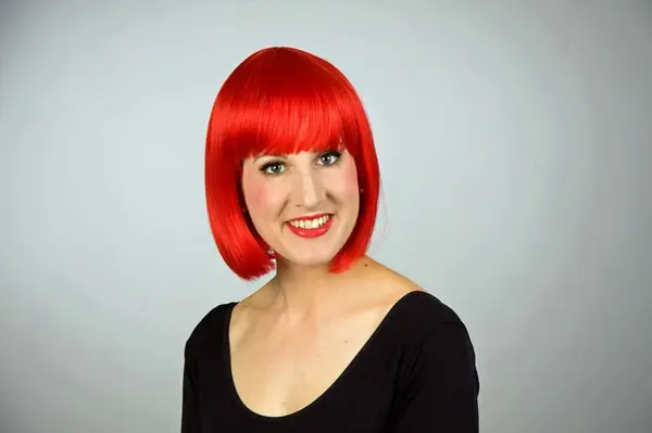 Dámska parochňa Bob červená