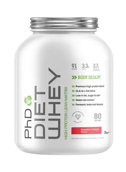 PHD NUTRITION Diet Whey jahoda 2 kg