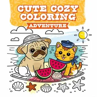 Cute Cozy Coloring: Adventure