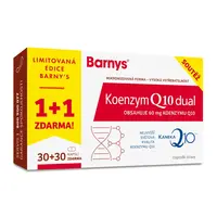 Barny´s Koenzym Q10 Dual 60 mg limitovaná edice 30+30 kapslí