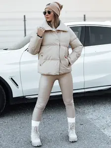 Dámská zimní bunda LARO jasnoběžná