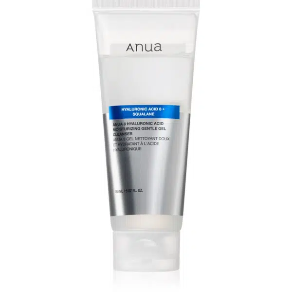Anua Hyaluronic Acid 8 Moisturizing Gentle Gel Cleanser hydratační čisticí gel s kyselinou hyaluronovou 150 ml