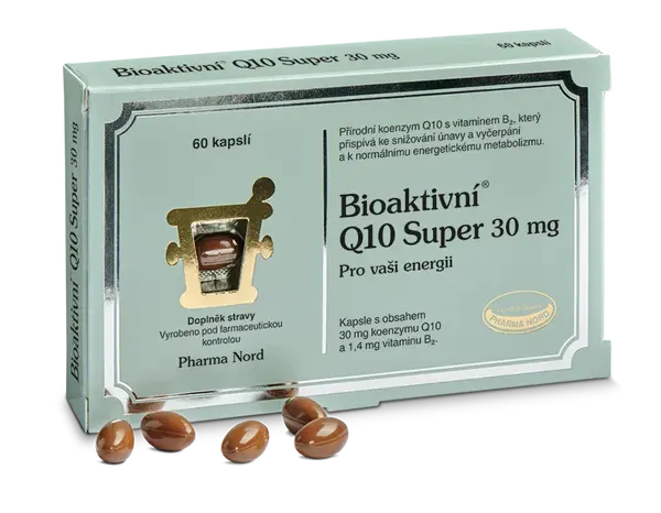 Pharma Nord Bioaktivní Q10 Super 30mg Cps.60