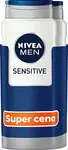 Nivea Sprchový gél pre mužov Men Sensitive 2 x 500 ml