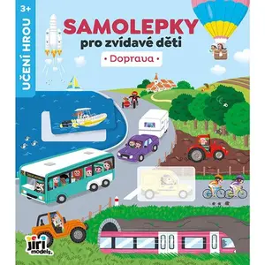 Jiří Models Samolepky pre zvedavé deti Doprava