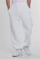 Men's sweatpants Fluffy white