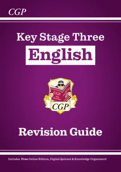 KS3 English Revision Guide (with Online Edition, Quizzes and Knowledge Organisers) - CGP Books