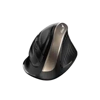 Genius Ergo 8250S /Bezdrátová/Vertikální/Optická/Pro praváky/1 600 DPI/USB/ černá-zlatá