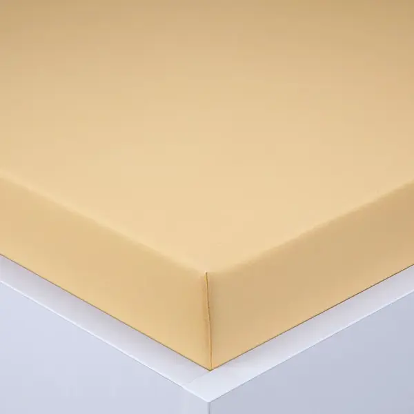 Napínací prostěradlo jersey EXCLUSIVE žluté sada 2 ks 90 x 200 cm