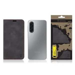 Flipové pouzdro Tactical Xproof pro Samsung Galaxy S25, black hawk
