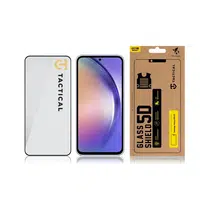 Tvrzené sklo Tactical Glass Shield 5D pro Samsung Galaxy A56, černá