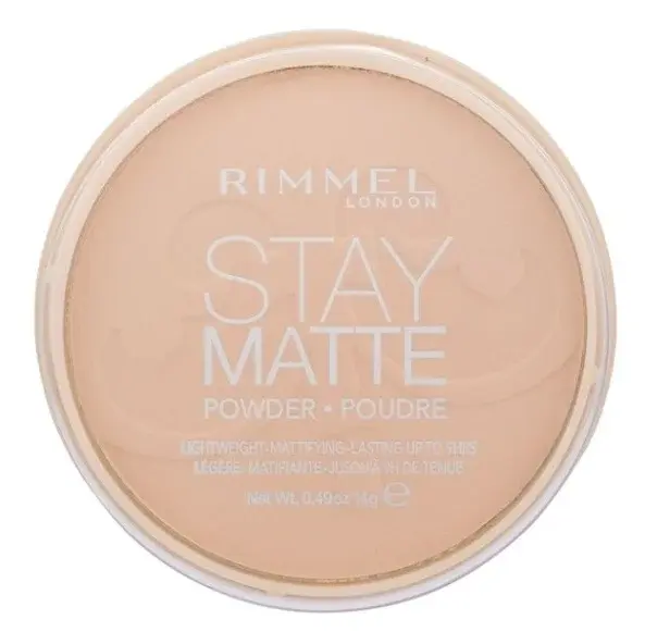 RIMMEL LONDON Stay Matte Kompaktní pudr 006 Warm Beige 14 g
