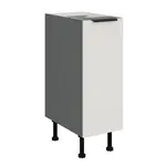 Spodní skříňka Aria ANT 30 D CARGO BB Barva korpusu: Antracit, Barva dvířek: WH - Crystal white AFM